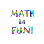 Math is Fun Post Cards