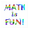 Math is Fun posters by SchoolAids Math is Fun posters