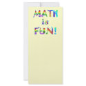 Math is Fun rack cards by SchoolAids Math is Fun rack cards