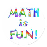 Math is Fun Sticker