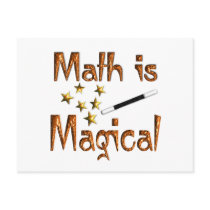 Math is Magical postcards