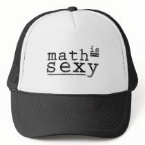 Math Is Sexy Hat hats