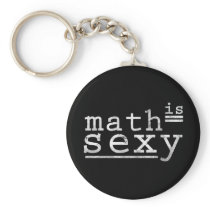 Math Is Sexy Keychain