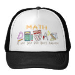 Math : It's Not Just For Boys Anymore Trucker Hats
