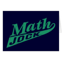 Math Jock Green Card