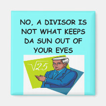math joke fridge magnet