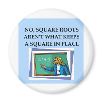 math joke fridge magnet