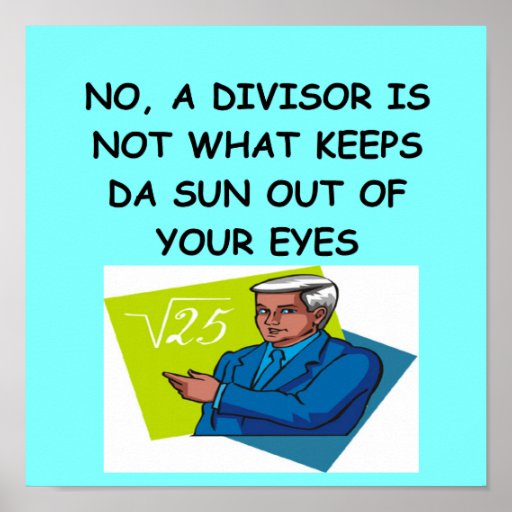 math joke print