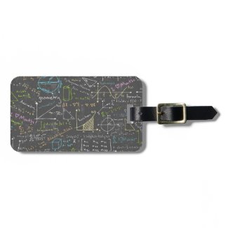 Math Lessons Tags For Luggage
