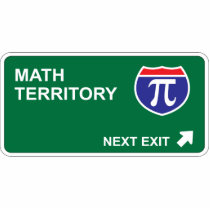 Math Next Exit photo sculptures