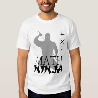 math ninja shirt