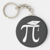 Math Pi Graduate keychains