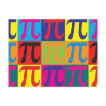 Math Pop Art Postcards