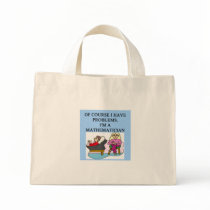 MATH psychology joke Canvas Bags