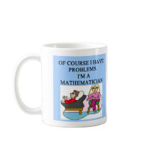 MATH psychology joke mugs