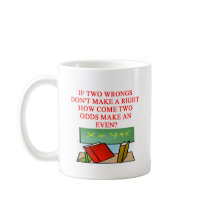 MATH riddle Coffee Mug