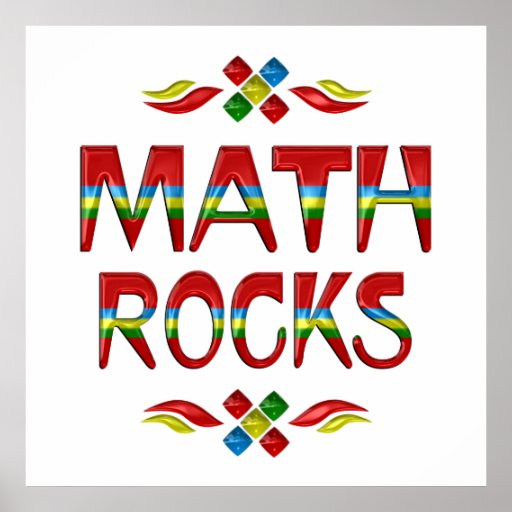 Math Rocks Posters, Math Rocks Prints, Art Prints, Poster Designs