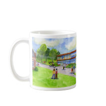math science building mugs