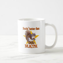 Math Squirrel Coffee Mug