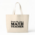Math Teacher bags