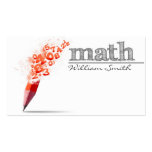 Tutorial Math Double-Sided Standard Business Cards (Pack Of 100) | Zazzle