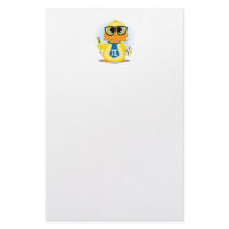Math Teacher Duck Stationery