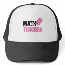 Math Teacher Hat by cooltees Math Teacher Hat