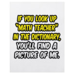 Math Teacher In Dictionary...My Picture flyers