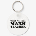 Math Teacher keychains