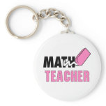 Math Teacher Keyring Key Chains