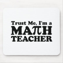 Math Teacher Mouse Pads