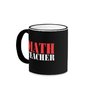 Math Teacher mug