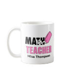 Math Teacher Mug