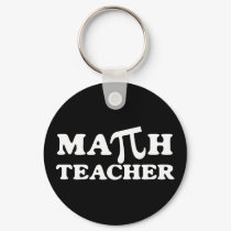 Math Teacher PI keychains by teachertees Math Teacher PI keychains