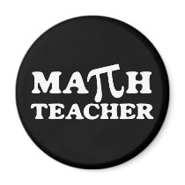 Math Teacher PI magnets