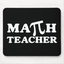 Math Teacher PI Mouse Mat