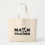 Math Teacher PI Tote Bags