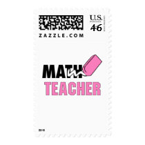 Math Teacher postage