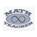 Math Teacher postcards