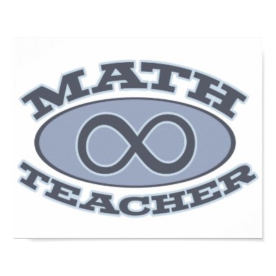 Math Teacher Print by teachertees