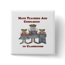 Math Teachers Add Compassion to Classrooms buttons by robynsnest Math Teachers Add Compassion to Classrooms buttons