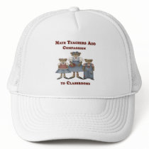 Math Teachers Add Compassion to Classrooms hats by robynsnest Math Teachers Add Compassion to Classrooms hats