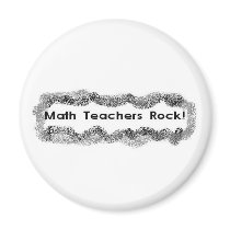 math teachers rock magnets