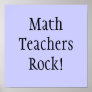 Math Teachers Rock! Print