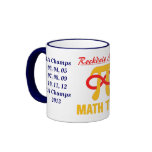 Math Team Championship Mug