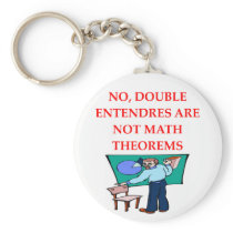 MATH theorems Keychain