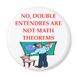 MATH theorems Refrigerator Magnet