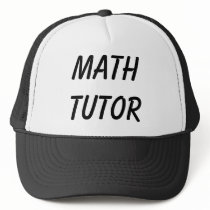 MATH TUTOR hats