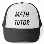 MATH TUTOR hats
