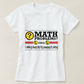 funny maths t shirts